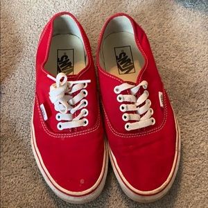 Red vans